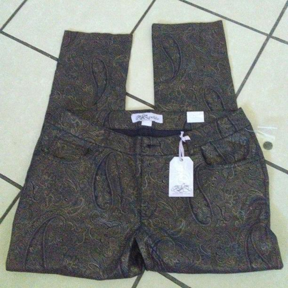 one 5 one Authentic Denim Womens Paisley Pants